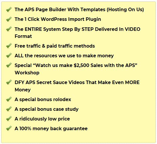Auto Profit System What You Get