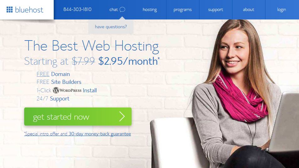 Bluehost Get Started Now