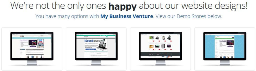 My Business Venture Example Websites