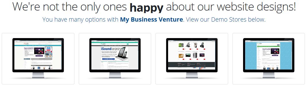My Business Venture Example Websites