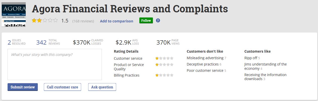Agora Financial Complaints Pissed Consumer